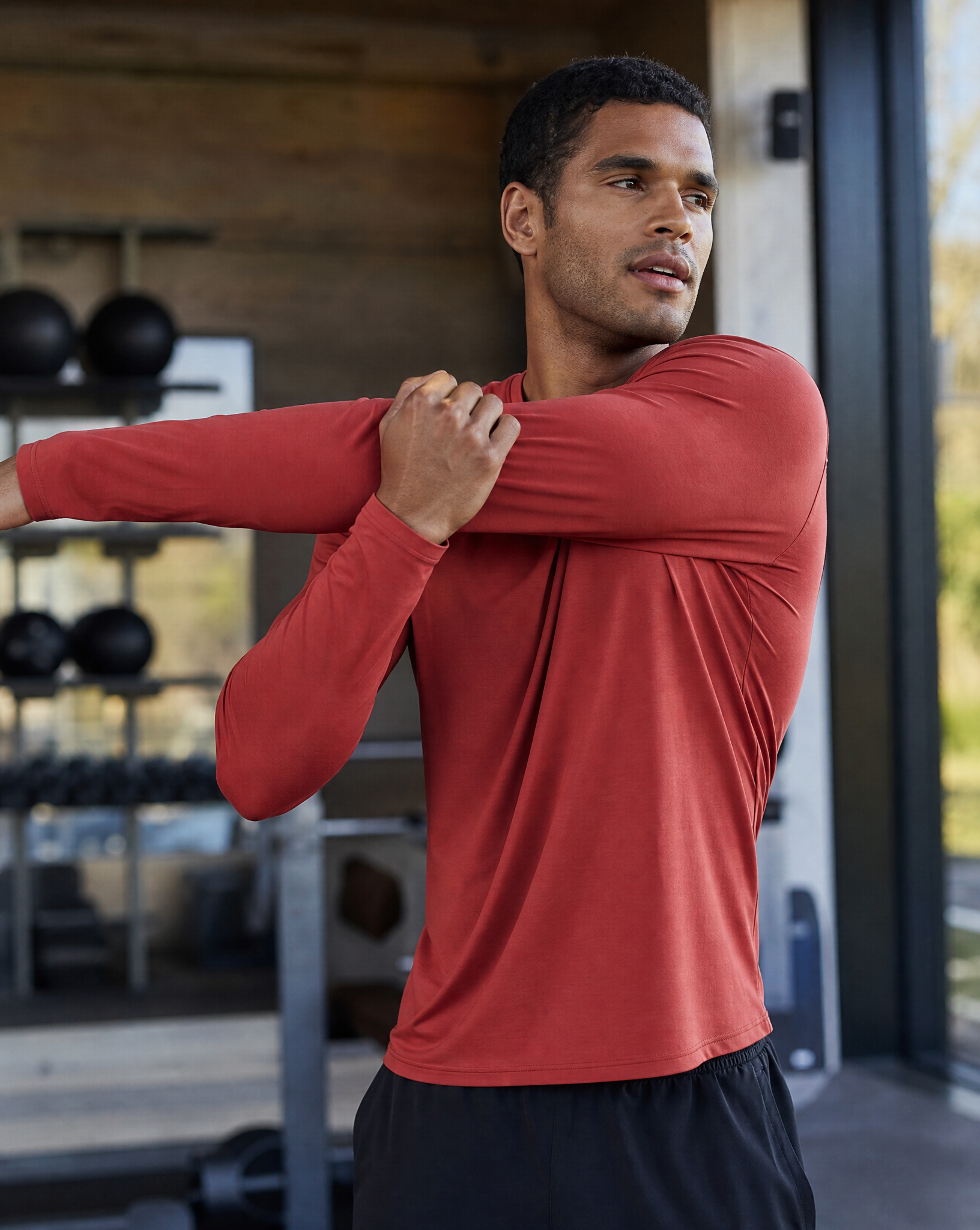 Men's Hybrid Long Sleeve Tee
