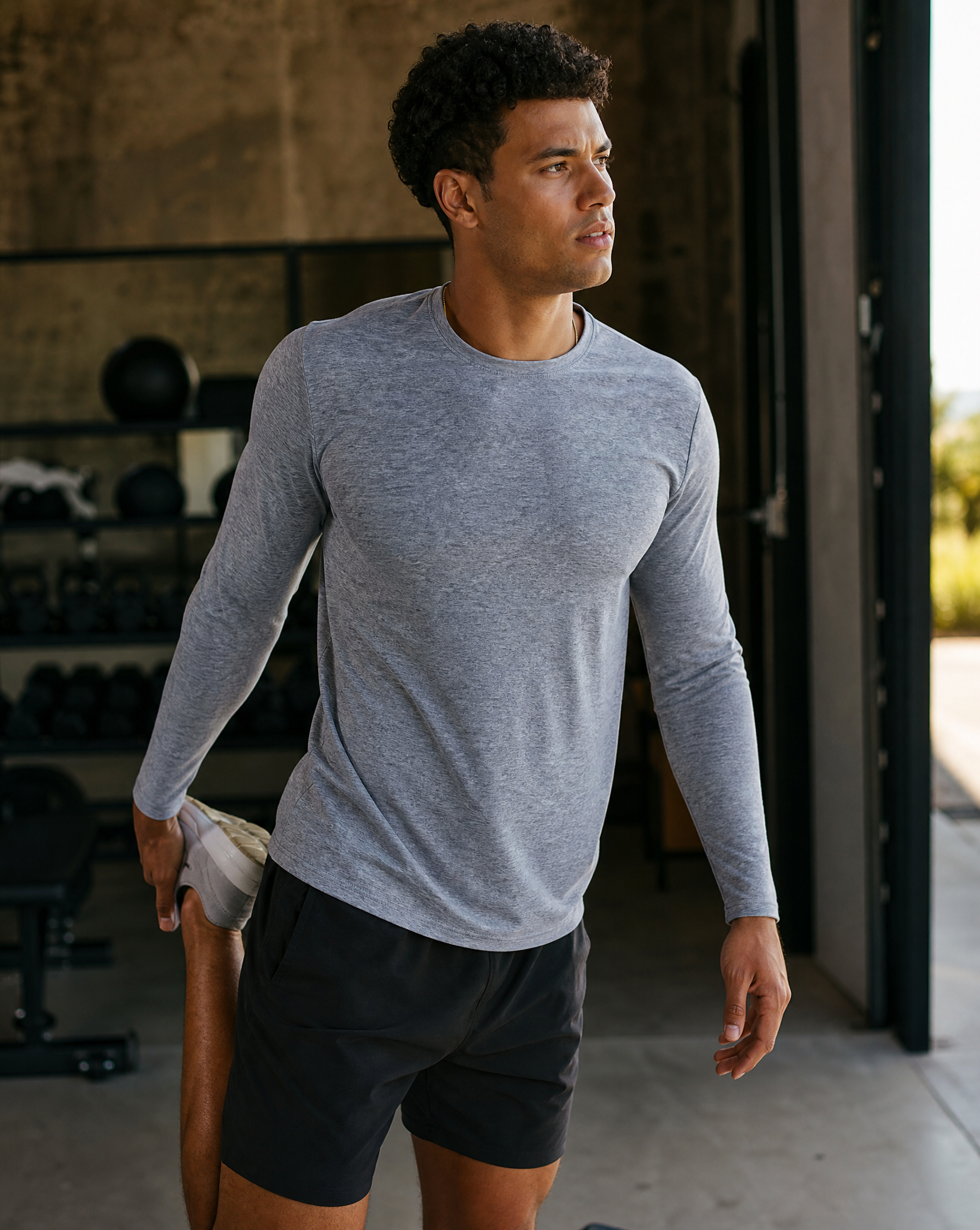 Men's Hybrid Long Sleeve Tee