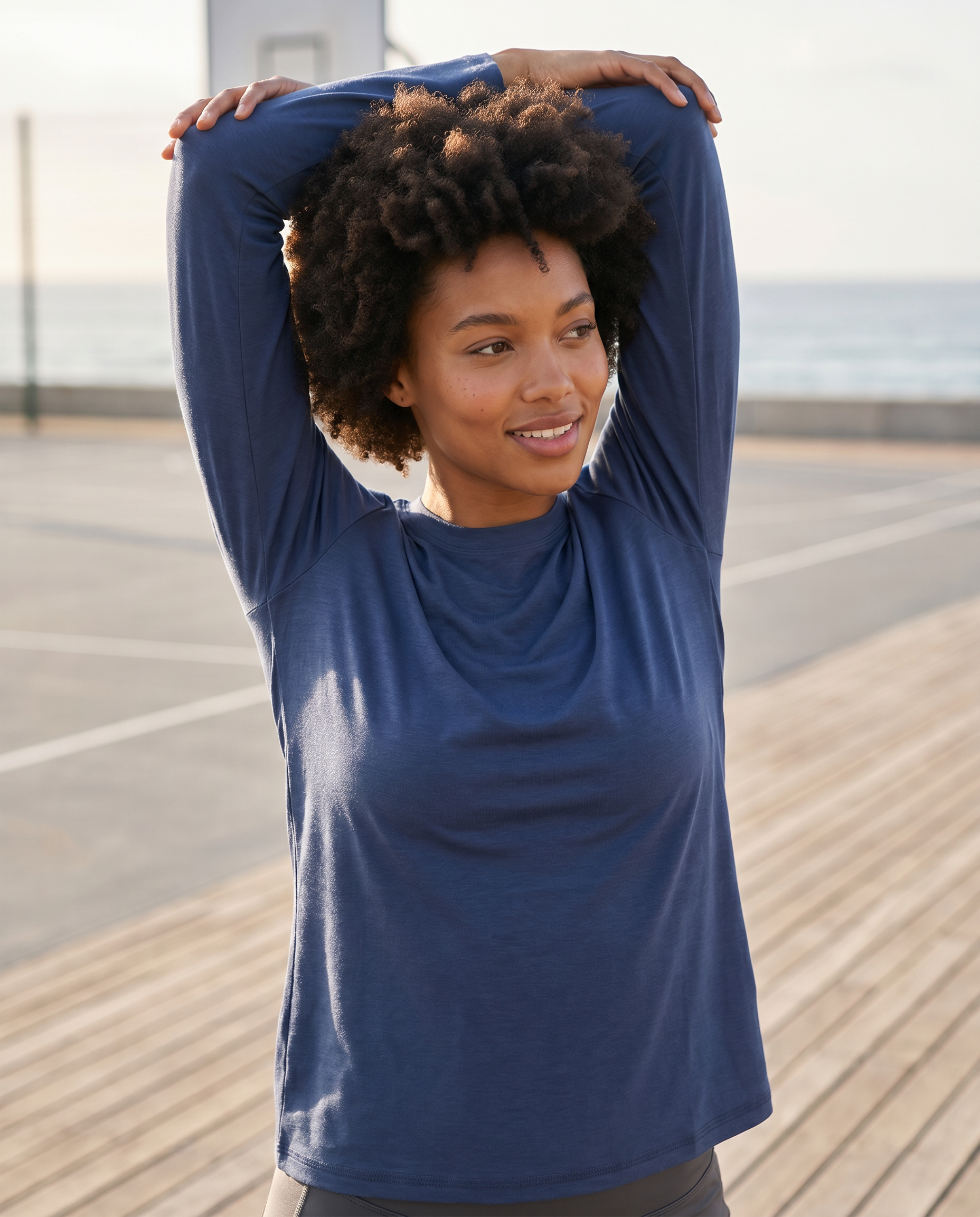 Women's Hybrid Long Sleeve Tee