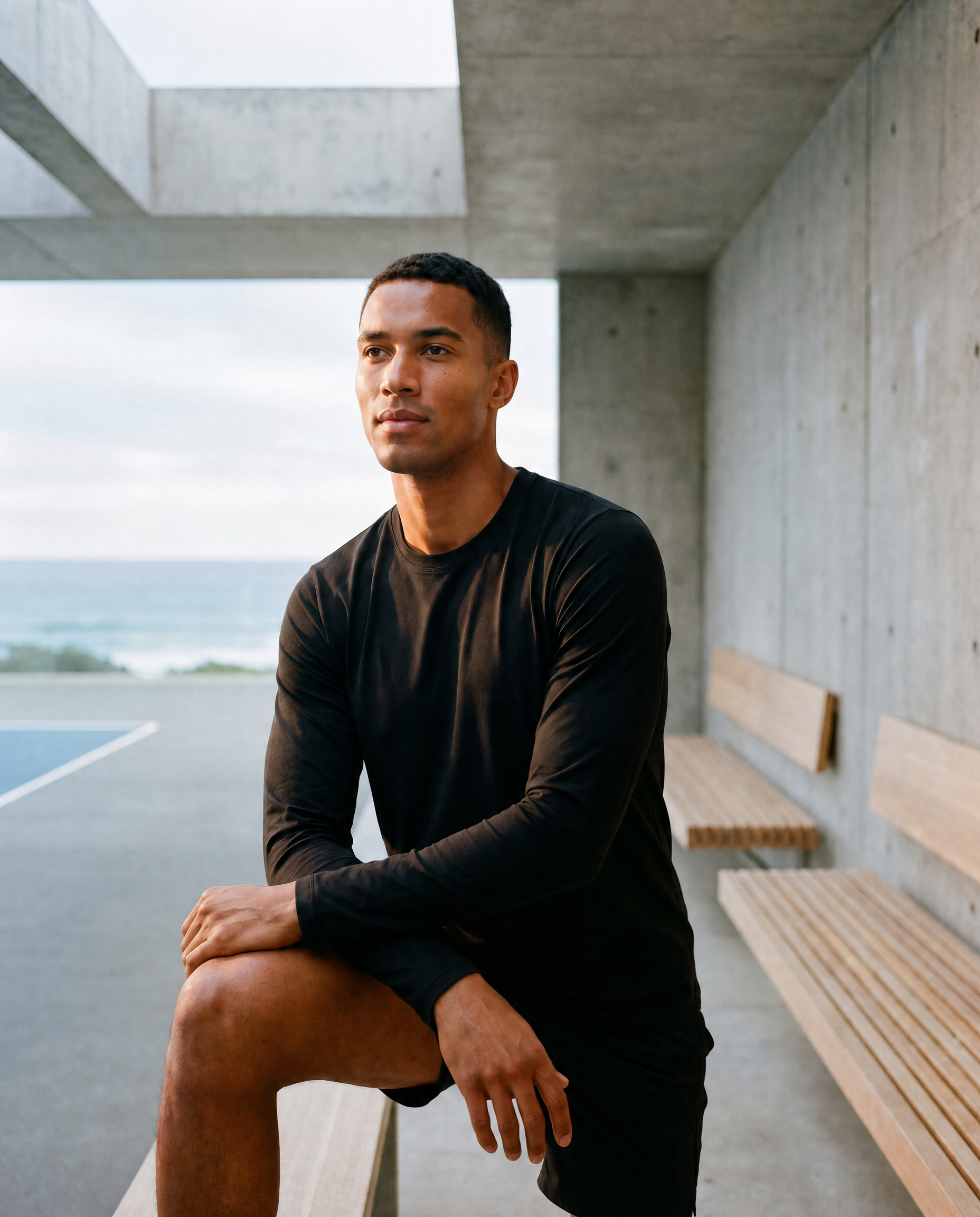 Men's Hybrid Long Sleeve Tee