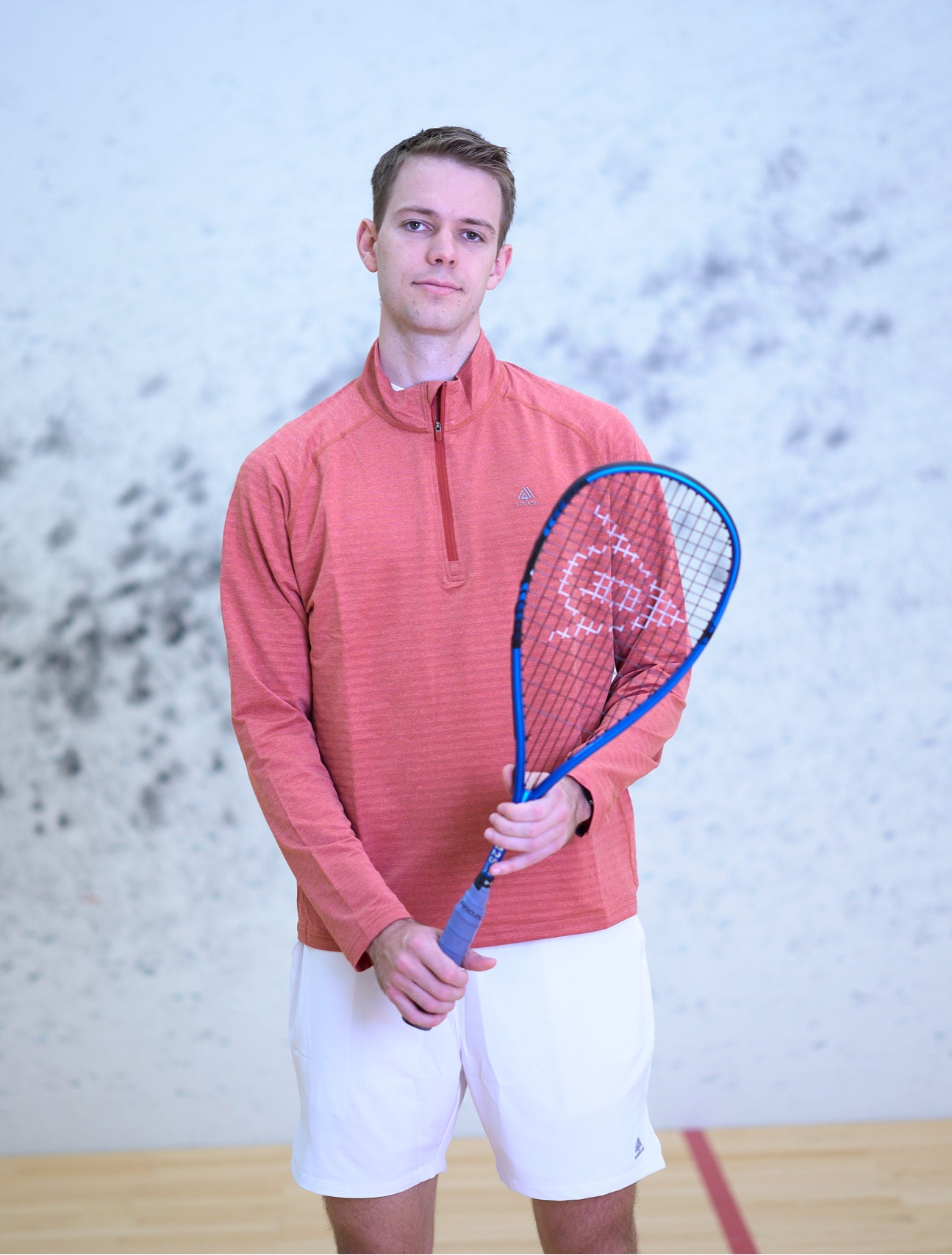 Men's Active Stripe 1/4 Zip - Squash