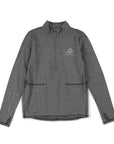 Women's Hybrid 1/4 Zip - Pickle Charcoal