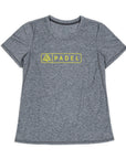 Women's Hybrid Tee - Padel Heather Grey