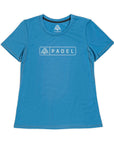 Women's Hybrid Tee - Padel Light Blue