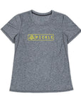 Women's Hybrid Tee - Pickle Heather Grey