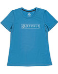 Women's Hybrid Tee - Pickle Light Blue