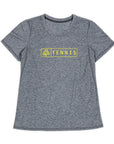 Women's Hybrid Tee - Tennis Heather Grey