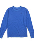 Unisex Vintage Cotton Long Sleeve Tee - Hockey Blue Hockey