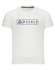 Men's Hybrid Tee - Pickle White