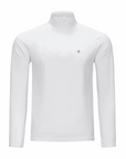 Men's Active Stripe 1/4 Zip - Padel White