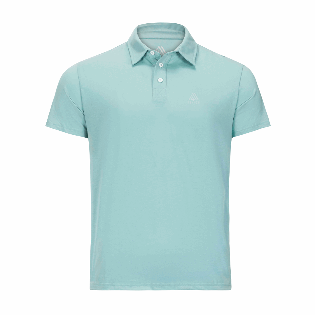 Men's Hybrid Polo - Tennis Aruba Blue