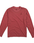 Unisex Vintage Cotton Long Sleeve Tee - Paddle Red Paddle